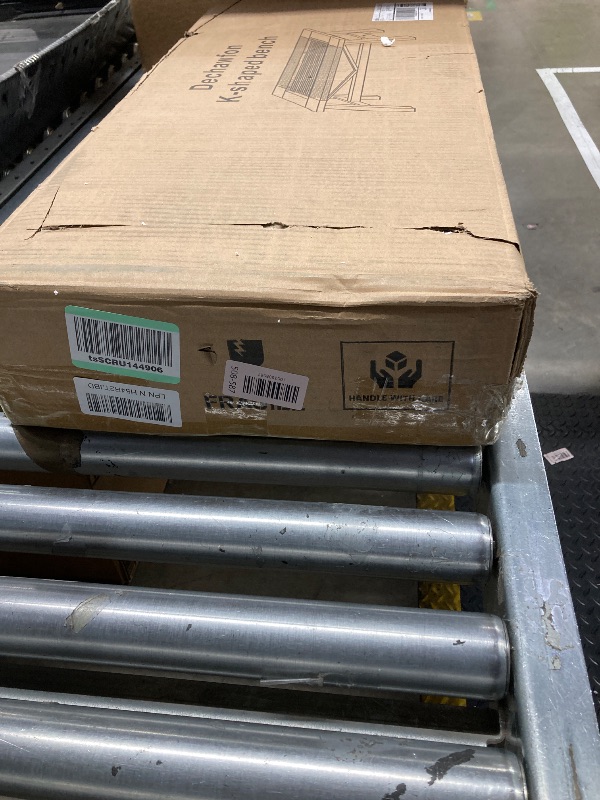 Photo 1 of 
Dechawfon Solid Wood Narrow Bench, 33.46" Woven Bench for Entryway and Hallway, End of Bed Bench with Oak Frame, Boho Accent Bench - 500lbs Capacity...