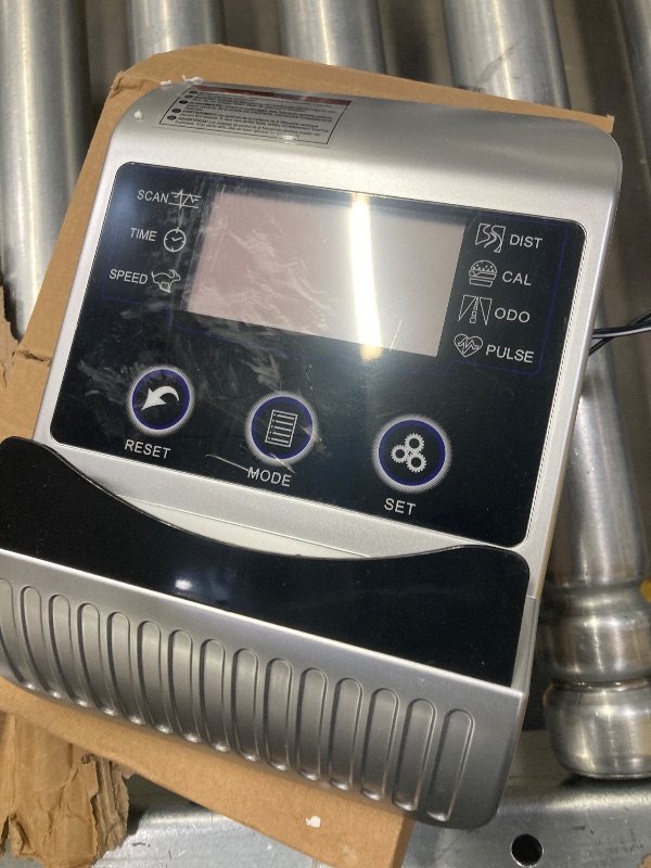 Photo 1 of ***(MISSING PARTS -SELLING AS PARTS ONLY*** Elliptical Exercise Machine, Quiet Home Cardio Fitness Equipment with 16.5" Stride 
 ***(SOME SCUFF/SCRATCHES, BOX RIPPED/TORN)***ORIGINAL STOCK PHOTO NOT AVAILABLE***