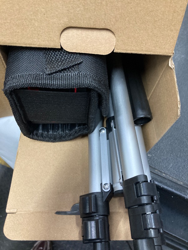 View 2 of **MISSING CARRYING BAG***Motovera Laser Level with Tripod, 100 feet Green Cross Line Self Rotary Leveling Laser Level, 4 Brightness Adjustment, Manual Self leveling and Pulse Mode,IP54 Waterproof Battery Carrying Bag Included