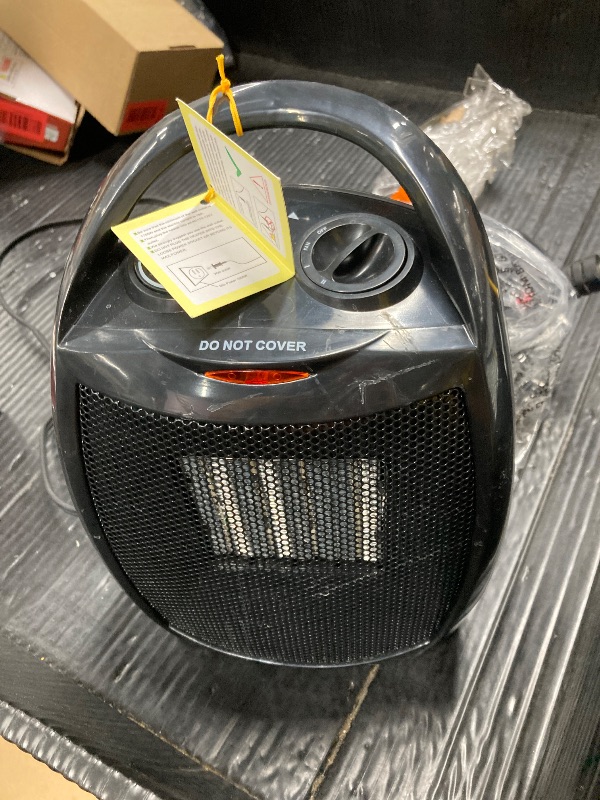 Photo 1 of ***LOTS OF SCRAPES AND SCRATCHES***GiveBest Portable Electric Space Heater, 1500W/750W Ceramic Heater with Thermostat, Heat Up 200 Square Feet in Minutes, Safe and Quiet for Office Room Desk Indoor Use***LOTS OF SCRAPES AND SCRATCHES***