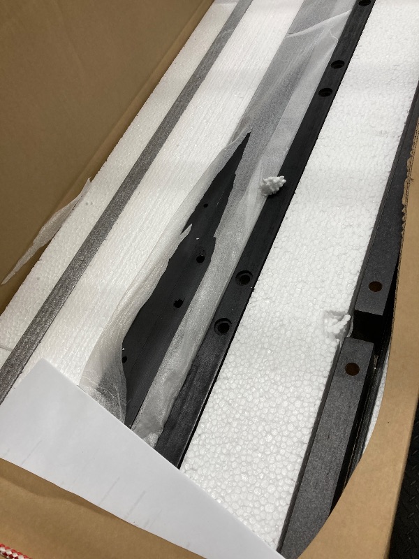 Photo 1 of  ***THE IMAGE IS FOR REFERENCE ONLY, THE ACTUAL COLOR IS BLACK.

 *** Plank+Beam 72 Inch Farmhouse Dining Table,Solid Wood Rustic Kitchen Table, for Dining Room, Home Office, Living Room Furniture, Easy Assembly, Blonde Wirebrush