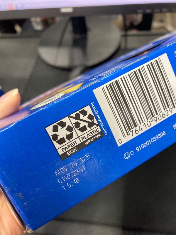 Photo 1 of  3 Lance Sandwich Crackers, Variety Pack, 3 Flavors, 10 Individually Wrapped Packs, 6 Sandwiches Each