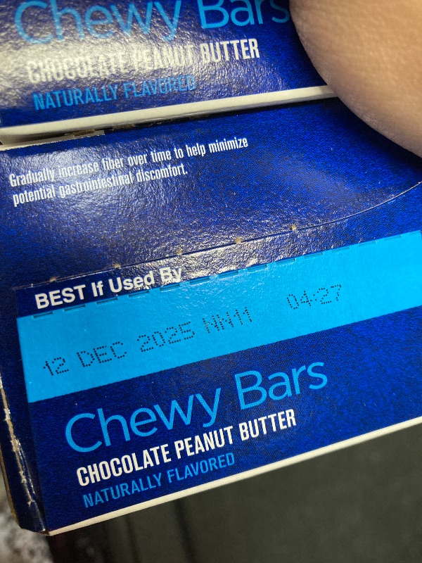 Photo 1 of  2 Fiber One 80 Calorie Chewy Bars, Chocolate Peanut Butter, Snack Bars Value Pack, 10 Ct, 8.2 oz