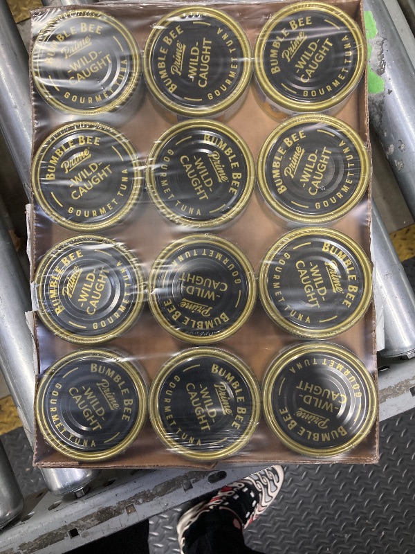 Photo 1 of (12 pack) Bumble Bee Prime Fillet Low Sodium Solid White Albacore Tuna in Water, Wild Caught, Gluten Free, 32g Protein per Serving, Shelf Stable Can, 5oz
