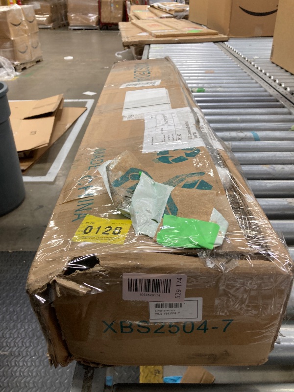 Photo 3 of ULIESC Queen Box Spring, 7 Inch Queen Size Box Spring Only, Metal Box Spring Queen with Fabric Cover, Sturdy Mattress Foundation, Noise Free, Non-Slip, Easy Assembly
