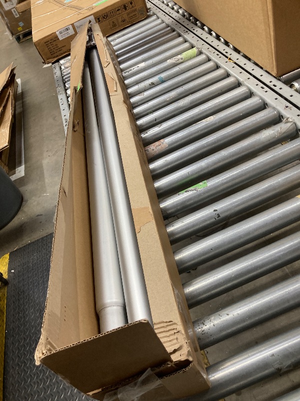 Photo 1 of 14 Gauge Flag Pole for Outside In Ground - 20 FT Heavy Duty Flagpole Kit for Yard - Extra Thick Outdoor Flag Poles with 3x5 American Flag for Residential or Commercial, Silver
