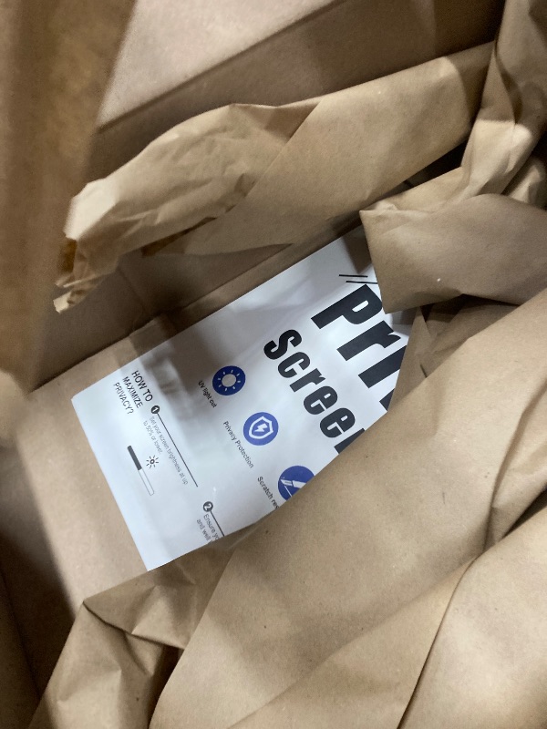 Photo 1 of [2 Pack] Magnetic Hanging 21.5 Inch Computer Privacy Screen for 16:9 Aspect Ratio Widescreen Monitor, Eye Protection Anti Glare Blue Light Computer Monitor Privacy Filter, Removable 21.5 in Protector Film