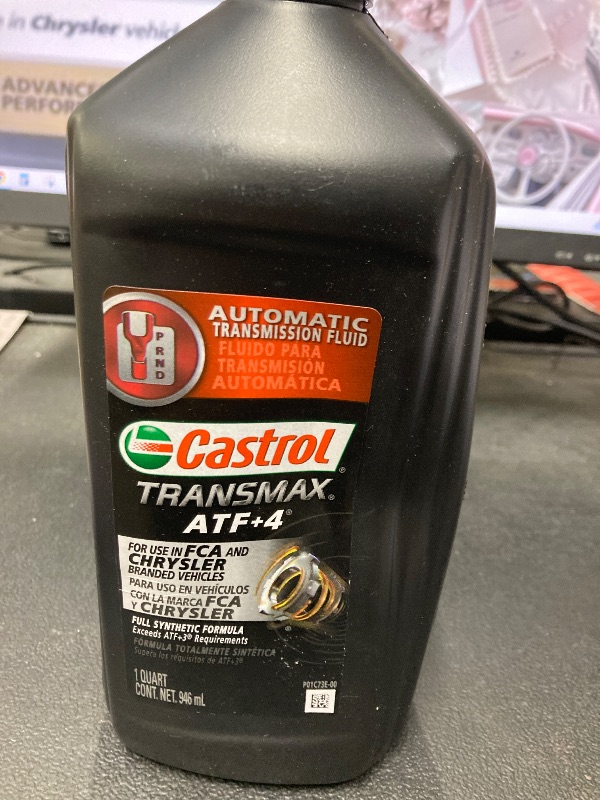 Photo 1 of "castrol Atf+4" Automatic Transmission Fluid 1-quart (Pack of 6)