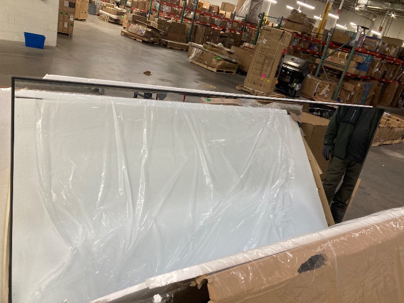 Photo 1 of **The description and photo is only to the reference, please see the second photo***Full Length Mirror , Standing Hanging or Leaning Against Floor Tempered Mirrors, Wall-Mounted Full Body Dressing Mirror with Aluminum Alloy Frame for Living Room, Bedroom,