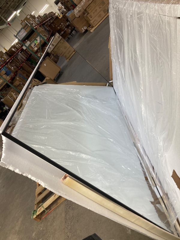 Photo 1 of **The description and photo is only to the reference, please see the second photo***Full Length Mirror , Standing Hanging or Leaning Against Floor Tempered Mirrors, Wall-Mounted Full Body Dressing Mirror with Aluminum Alloy Frame for Living Room, Bedroom,