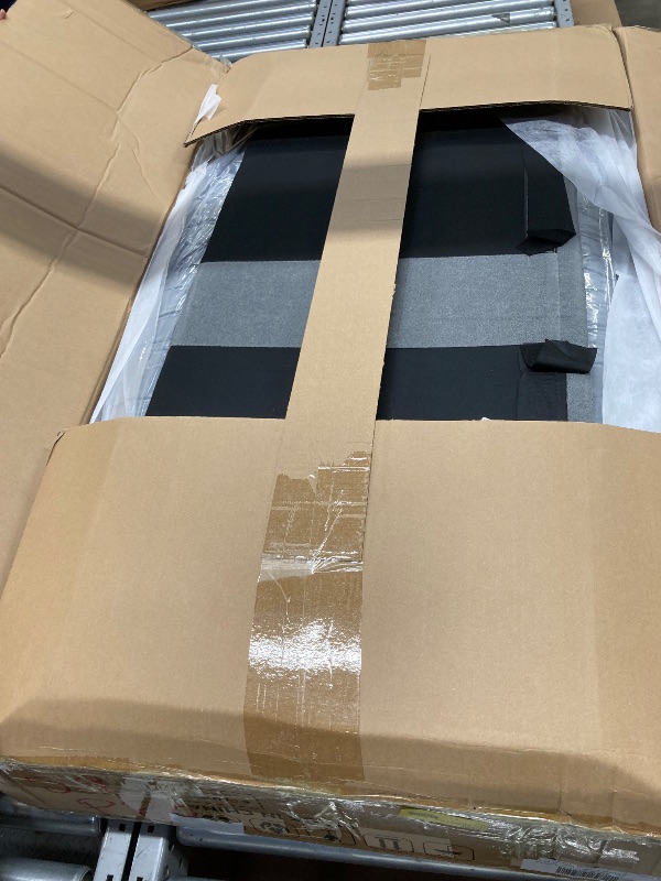 Photo 1 of ***The description is only to the reference***, please see the second photo** Eunon Couch Convertible Sectional Sofa with 3-Seater Sofa, L-Shaped Ottoman Couch with Modern Linen for Apartment, Small Living Room and Small Space (Grey)
