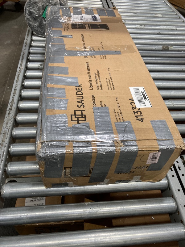 Photo 1 of **CHIP ON WOOD-SEE PICS***Sauder Beginnings 71 3/16"H 5-Shelf Transitional Bookcase, Oak/Light Finish,