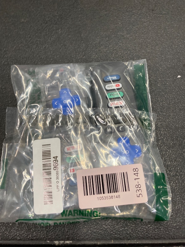 Photo 1 of (Pack of 2) Replacement Remote Control Only for Roku TV, Compatible for TCL Roku/Hisense Roku/Onn Roku/Sharp Roku/Element Roku/Westinghouse Roku/Philips Roku Smart TVs (Not for Roku Stick and Box)