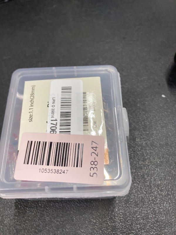 Photo 1 of 1000 Pieces - 1.1 Inch Clips Tool Kit - Assorted Decorative Pins, Sewing Accessories