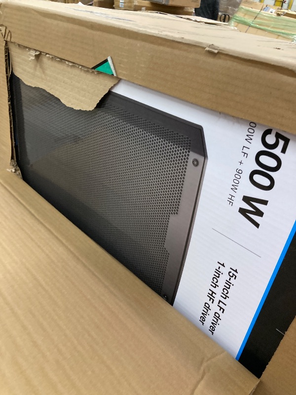 Photo 1 of ***(DAMAGED, SELLING AS IS )*** ALTO TS415 2500W 15" Powered PA Speaker with 3 Channel Mixer, Bluetooth Streaming, Wireless Loudspeaker Linking, DSP and ALTO App