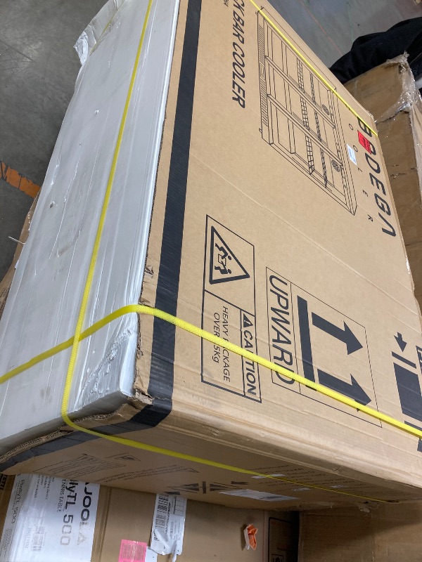 Photo 1 of BODEGACOOLER Back Bar Cooler With 3 Glass Doors,Counter Height Commercial Beverage Refrigerator,11.4 Cu.Ft Display Bar Beverage Fridge with LED Lighting,21 inch Cooler for Beer,Soda Drinks,Wine