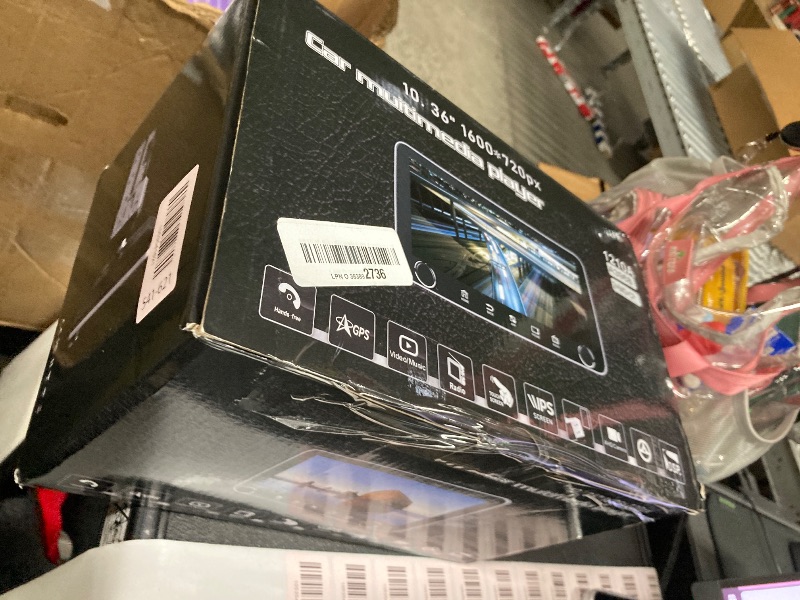 Photo 1 of [2G+64G] 10.36 inch Android Single Din Car Stereo, 10 inch Touch Screen Radio with Wireless Carplay/Android Auto/EQ Audio/SWC/Bluetooth/WiFi/FM RDS Radio