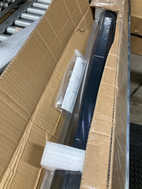 Photo 1 of 120 Inch Projector Screen Motorized 4:3 HD Electric Rising Projector Screen Pull Down with Remote, Black Automatic Projection Screens Retractable Wall Mount Ceiling Movie Screens Outdoor Indoor