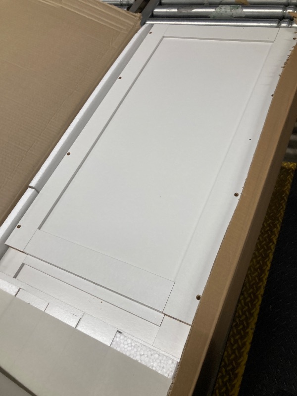 Photo 1 of ***HARDWARE IS MISSING***Sauder Select Storage Cabinet/ Pantry cabinets, White finish***HARDWARE IS MISSING***