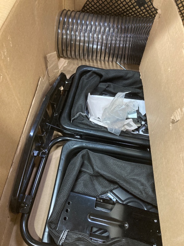 Photo 1 of ***MISSING PARTS*** MTD Genuine Parts Double Lawn Mower Bagger - for 36-Inch Lawn Tractors (2020 and After) - Fits Various Troy-Bilt Models, (19A30045OEM)