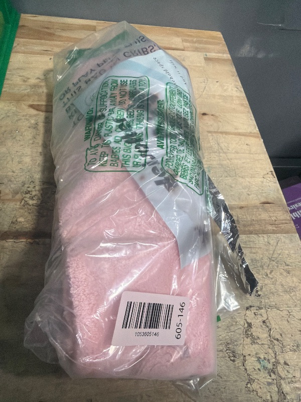 Photo 1 of *PINK, NOT BLUE* Cleanbear Cotton Hand Towel Thick Bathroom Hand Towels - 2 Pack (PINK), 13 x 28 Inches