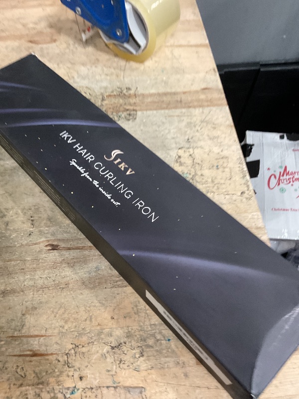 Photo 1 of 1 1/2 inch Extra Long Barrel Curling Iron, 1.5 Inch Large Barrel for Long Hair Ceramic Tourmaline