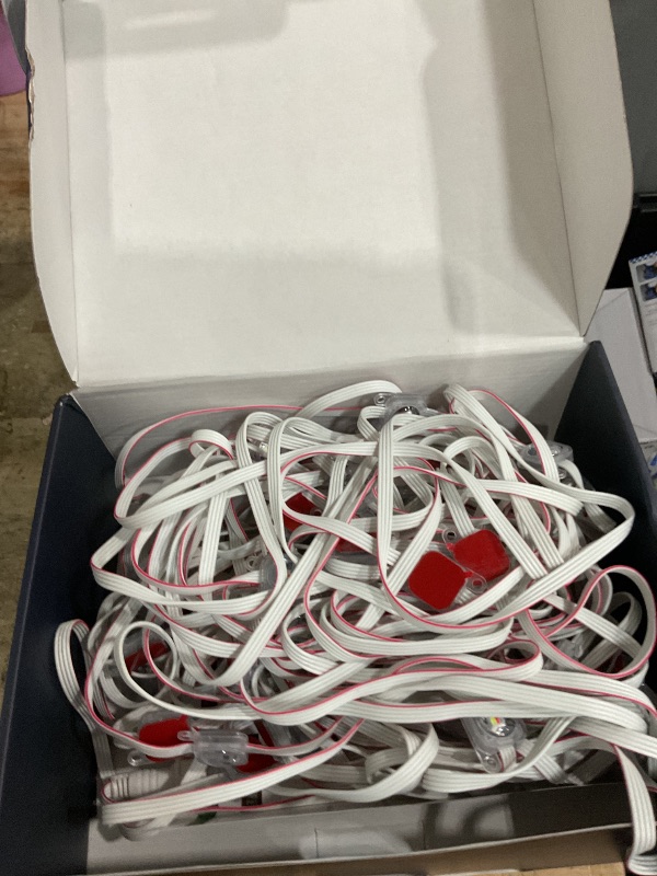 Photo 1 of ***RECOMENDED FOR PARTS/ MISSING PIECES*** lemonlovely Permanent Outdoor Lights -RGB Eaves Lights 200FT with 100 LED IP67 Waterproof, Smart Outside LED Christmas Lighting for House, Eternity Light for Holiday, Daily Lighting