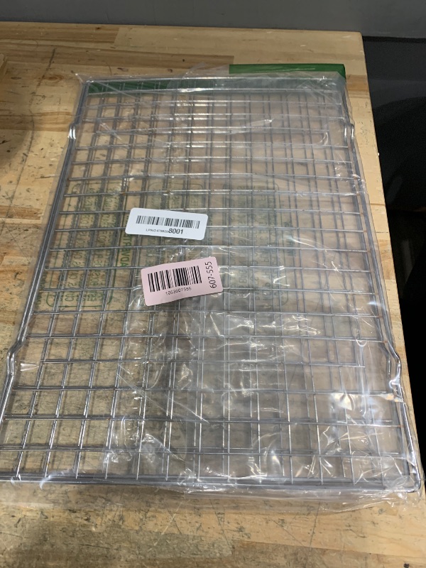 Photo 1 of 2 PCS Cooling Racks for Cooking and Baking, 15x10 Inches Stainless Steel Cooling Rack, Sheet Pan with Wire Rack for Baking Sheet, Bacon Rack Oven Safe Fits Jelly Roll Sheet Pan