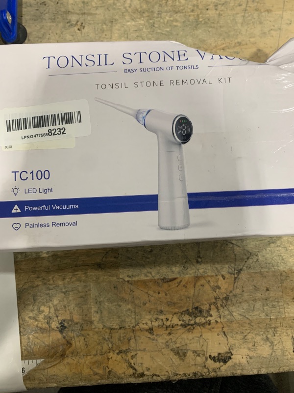 Photo 1 of Upgraded Electric Tonsil Stone Remover – High-Precision & Painless Cleaning, Food-Grade Material, 6 Suction Levels | Tonsil Stone Removal Kit with LED Light, Oral Protection & 11 Attachments
