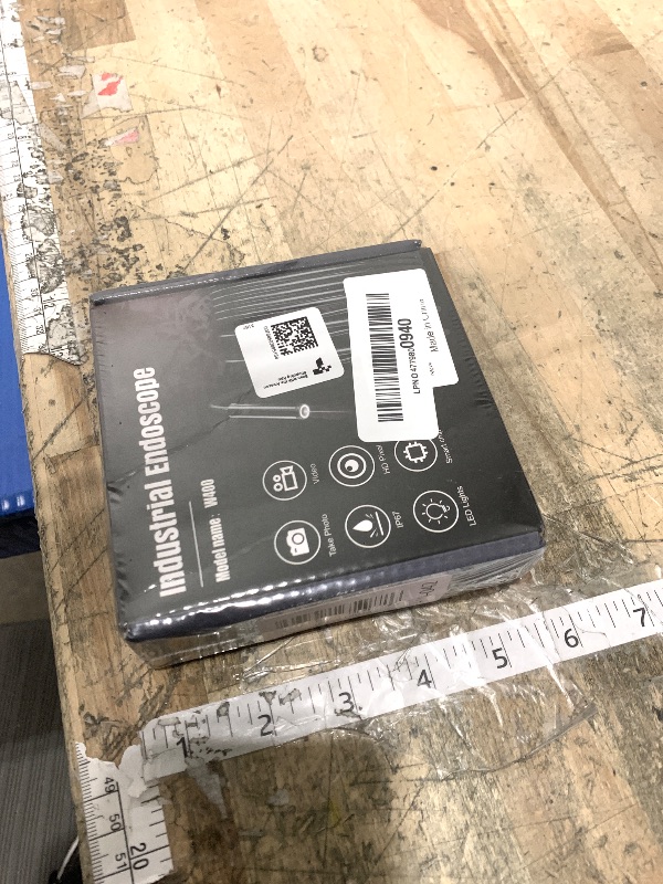 Photo 1 of **FACTORY SEALED** Endoscope Camera with Light,1920P HD Borescope Tools with 8 Adjustable LED Lights, Endoscope with Semi-Rigid Snake Camera, IP67 Waterproof Inspection Borescope for iOS and Android-16.4ft Dual-Lens