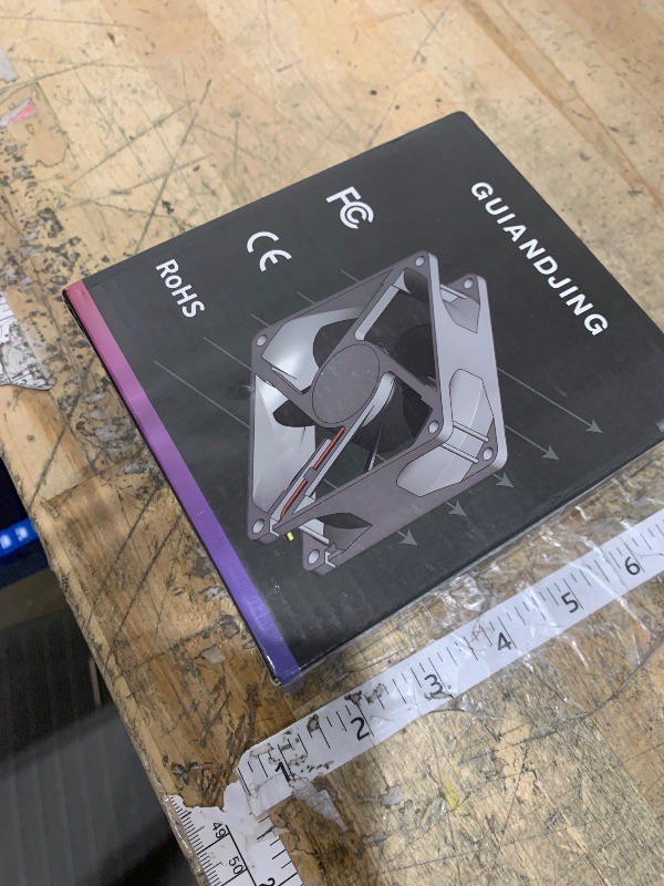 Photo 1 of **FACTORY SEALED** GUIANDJING 12038 PWM Cooling Fan 120mm 38mm DC 12V 4Pin High 230 CFM Brushless Dual Ball Bearing 5400RPM for Computer Case Server Workstation Cabinet