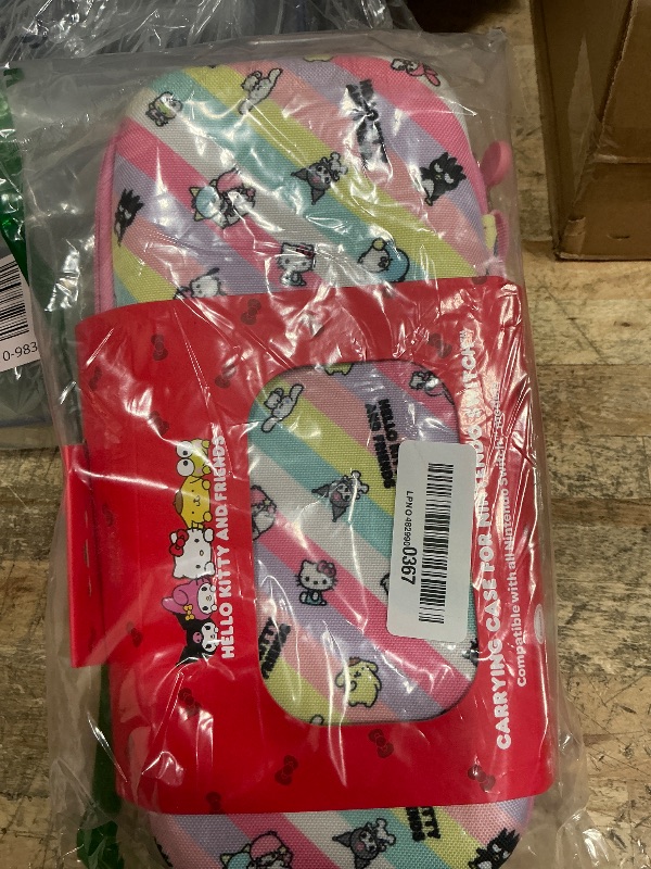 Photo 1 of *** CHECK PHOTOS****.   Sonix x Sanrio Carrying Case for Nintendo Switch 2, Switch 1, Lite, OLED, Protective Travel Case with Game Cartridge Storage | Kuromi & My Melody | Emokyun