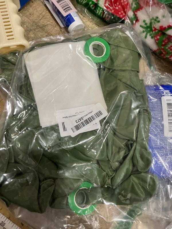 Photo 1 of 104pcs Sage Green Balloons - 18/12/10/5 Inch Neutral Green Latex Balloons Garland Arch Different Sizes Pack for Boho Wedding, Baby Showers,Bridal Shower, Birthday Party Decor