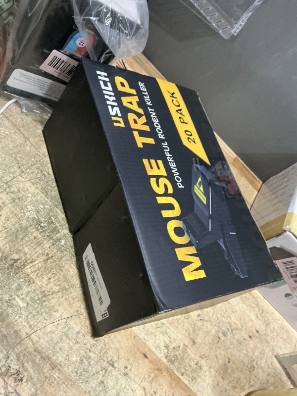 Photo 1 of 20 Pack Mouse Traps Indoor for Home,Mice Traps for House,Reusable Mouse Trap That Work,Small Mice Catchers for Home Indoor, Quick Set Mousetraps Effective