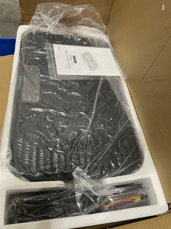 Photo 1 of **ITEM FACTORY SEALED** Shake Plate Vibration Exercise Machine for Lymphatic Drainage Massager & Weight Loss, 400 lbs Capacity Whole Body Vibrating Plate Workout for Women and Men