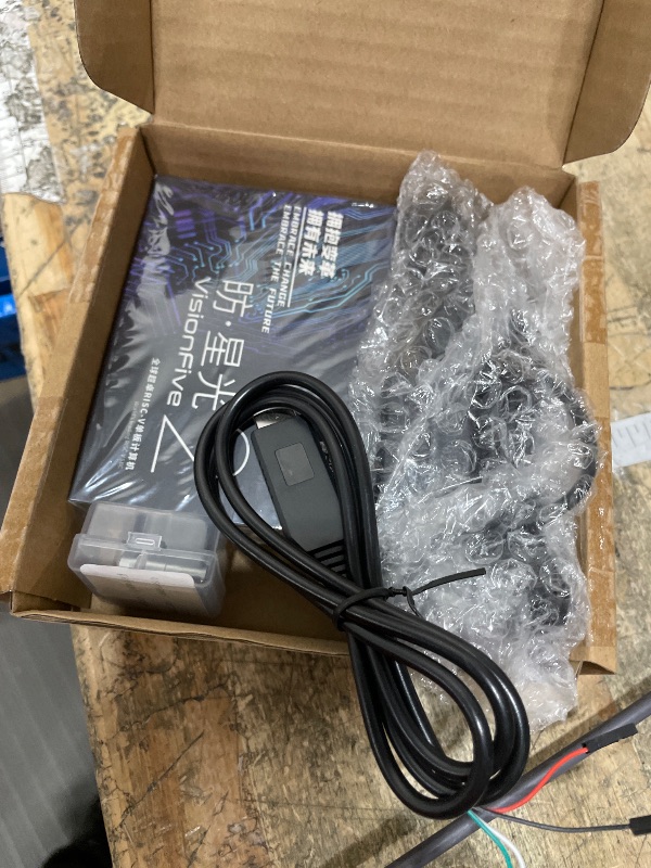 Photo 1 of **ITEM FACTORY SEALED** iCEasy VisionFive2 RISC-V Single Board Computer Starter Kit, StarFive JH7110 Processor with Integrated 3D GPU, 4GB Memory, Without WiFi Module, 1.3B New Version