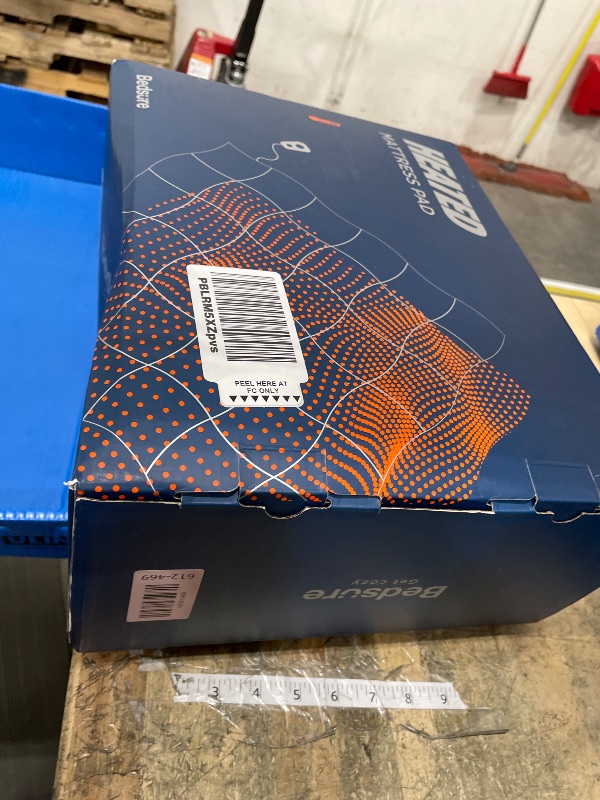 View 2 of **ITEM FACTORY SEALED** Bedsure Heated Mattress Pad King - Bed Warmer with Memory & Preheat Functions, 12-Hour Auto Off & 10 Heat Settings, Dual Controllers, Fast Heating, Brushed Electric Mattress Pad King, 78"x80"