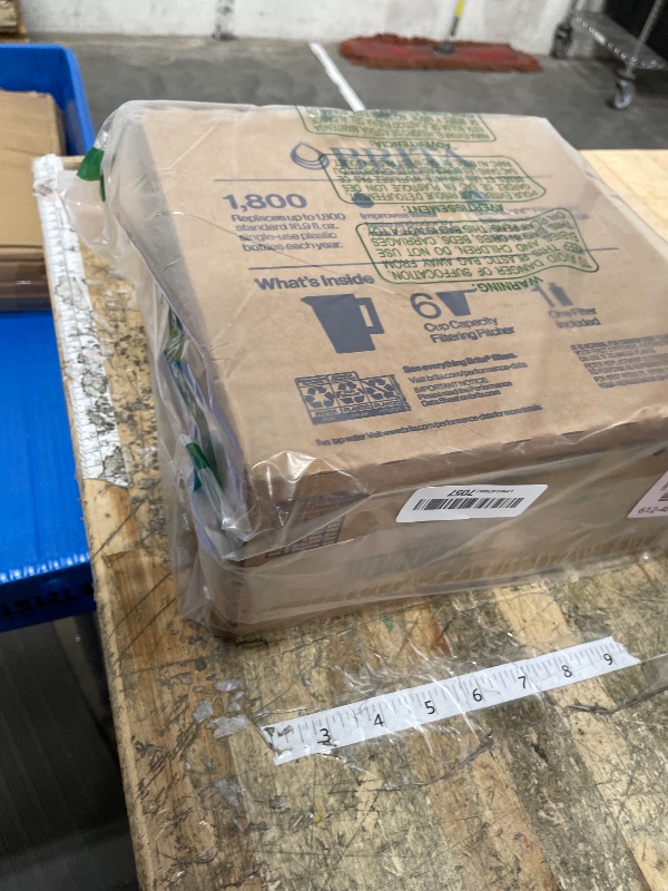 Photo 1 of ***missing filter***Brita Metro Water Filter Pitcher with SmartLight Change Indicator, BPA-Free, Replaces 1,800 Plastic Water Bottles a Year, Lasts Two Months, Includes 1 Filter, Small - 6-Cup Capacity, White