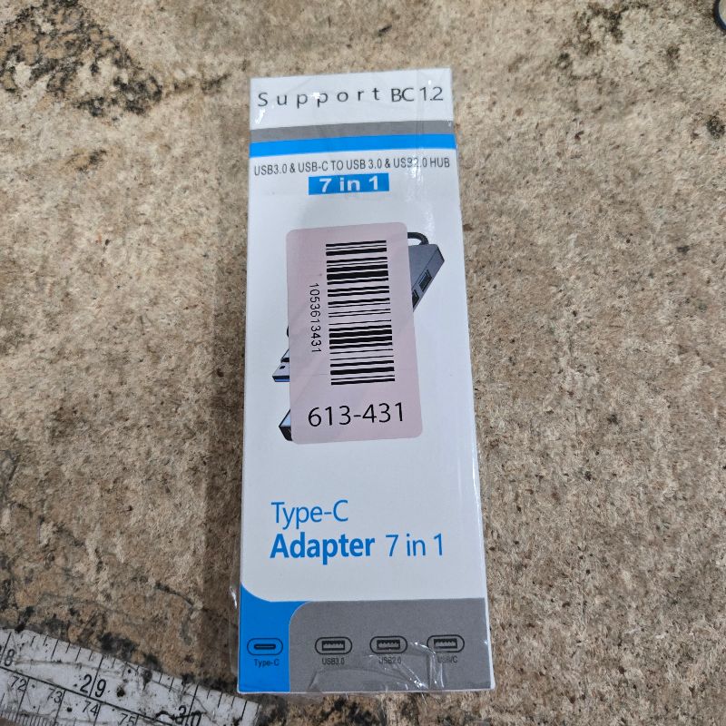 Photo 1 of ?Upgrade? USB C/USB Hub, BERLAT Aluminum 7 in 1 USB C & USB Hub with USB 3.0, USB 2.0 Ports for PC/Laptops/MacBook Pro/Air/iMac/iPad and More Devices