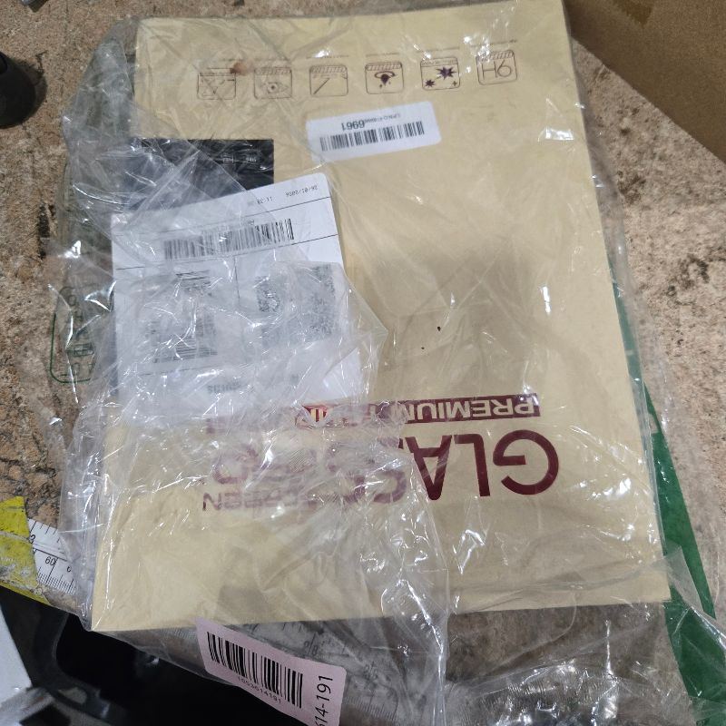 Photo 1 of **ONLY ONE SCREEN PROTECTOR** SPARIN 2 Pack Screen Protector for iPad Air 11-inch M3 2025 & M2 2024, (iPad Air 7th/6th Generation), Tempered Glass-Apple Pencil Pro & Case Compatible, Anti-Scratches, High Definition