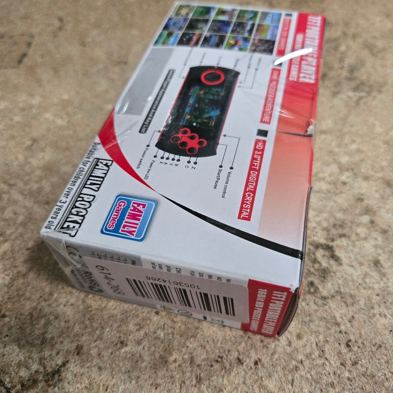 Photo 1 of 16 Bit Handheld Game for Kids Built-in 230 HD Classic Retro Video Games USB Rechargeable 3.0 Inch Childrens Travel Electronics Toys Portable Gaming Player System Gift for Boys Girls Ages 4-8-12