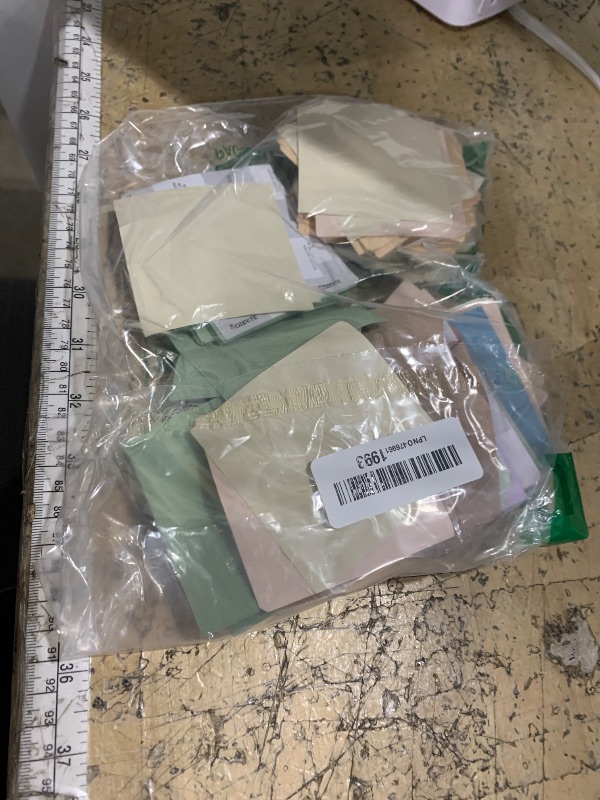 Photo 1 of (18 Pack) Pop Up Sticky Notes Refill,3x3 in Popup Notepads,Accordion Stickies Super Sticking Power,Office School Memo Note Pads Vintage Colors,Post on Windows Doors,Recyclable,Easy to Write on