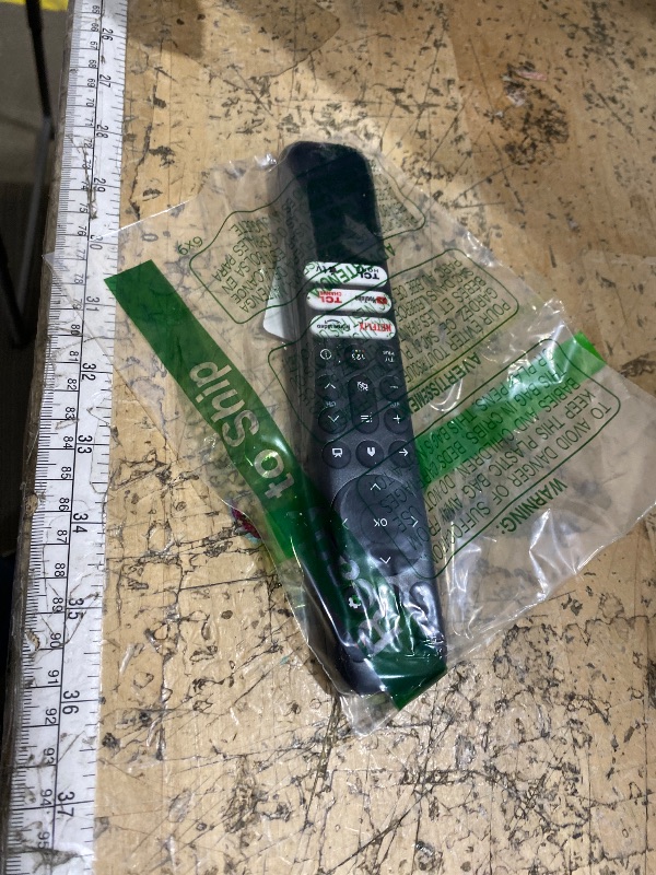 Photo 1 of (Upgrade) Besia RC813 Replacement Remote for All TCL Android/Google TVs, Compatible with Q/S/FHD/UHD/QLED Series Without Voice Command