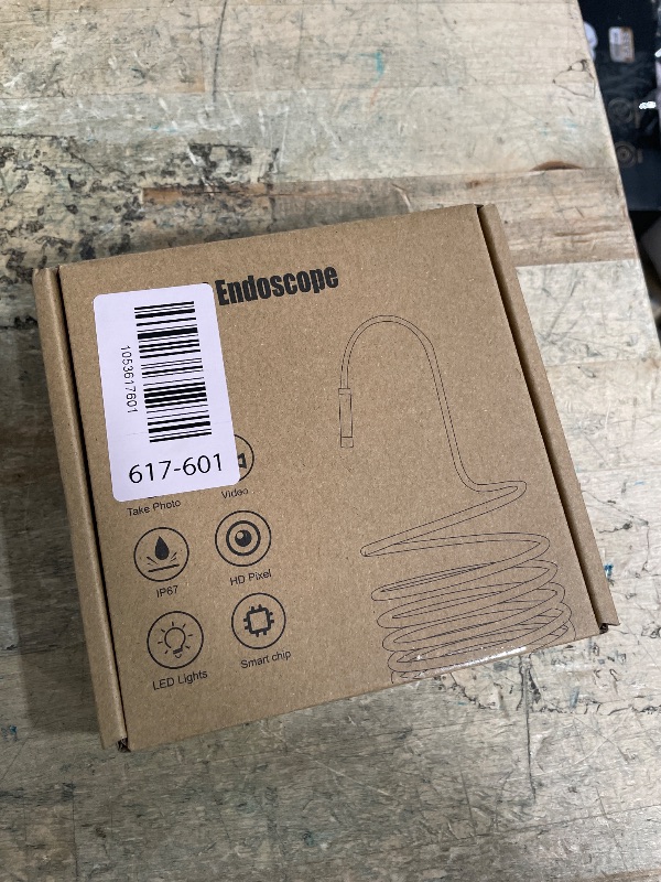 Photo 1 of [Dual-Lens] Endoscope Camera with Light, 1920P HD Borescope with 8+1 Adjustable LED Lights, IP67 Waterproof Inspection Camera 16.5FT Semi-Rigid Snake Cord for iOS & Android (2 Interface)