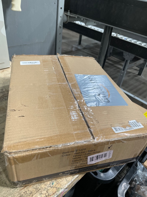 Photo 1 of ?Upgraded? Dimmable Floor Lamp, 1000 Lumens LED Edison Bulb Included, Arc Floor Lamps for Living Room Modern Standing Lamp with Linen Shade, Tall Lamp for Bedroom Office Dining Room- Black