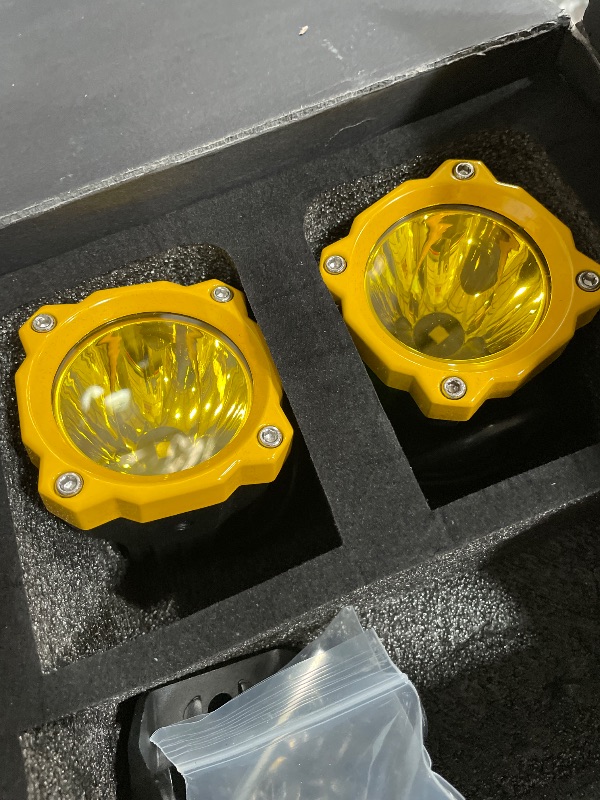 Photo 1 of [2-Pack] 3 Inch LED Laser Light Pods, High Beam 3in Offroad Lighting, Bright Off Road Driving LED Lamps for Truck Jeep Wrangler,Car,ATV SUV,Boat Galaxyman