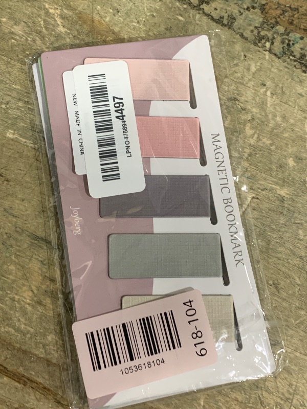 Photo 1 of 15 Pieces Bookmark, Magnetic Bookmarks for Women, Men, Book Lovers, Page Markers for Students Teachers Reading (Misty, Ocean, Emerald)