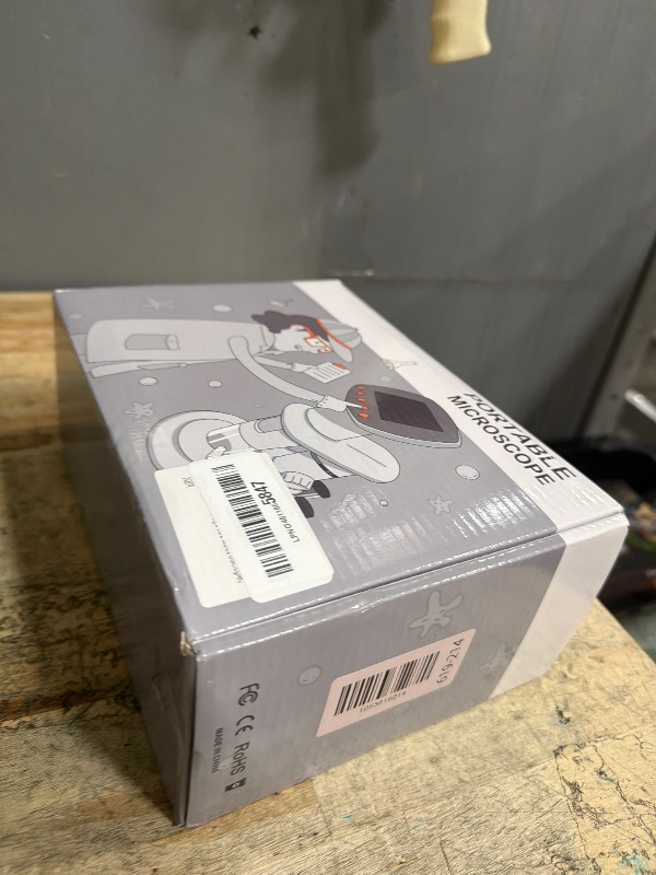 Photo 1 of 1000x Microscope-Handheld Digital Microscope for Children with 2" LCD Screen,Pocket Microscope for Kids with 8 Adjustable LED Lights,Coins Electronic Magnifier Camera,USB to PC,Including 32GB SD Card