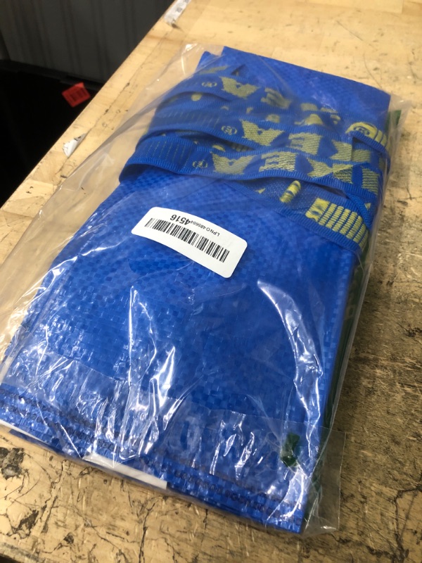 Photo 1 of 2 Ikea Frakta Shopping Bags 10 Gal Blue Tote Multi Purpose Durable Material