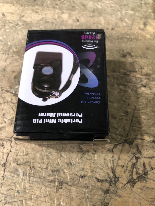 Photo 1 of ***ONLY 1*** Portable Mini Motion Detector Alarm + 120DB Ear-Piercing Siren + SOS LED Light, Hotel Door Room Security Device for Female Women Kids Life Safety While Travelling Alone